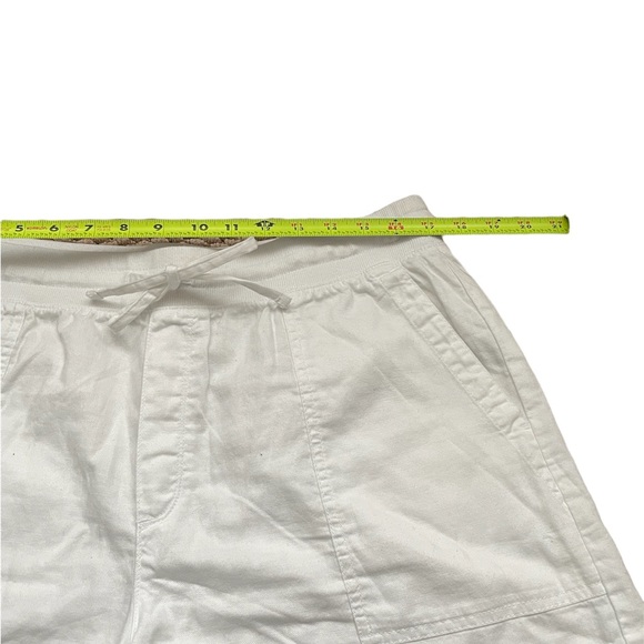 NWT Gap Lounge Casual Beach White Bottom Shorts (size L) - Picture 5 of 7